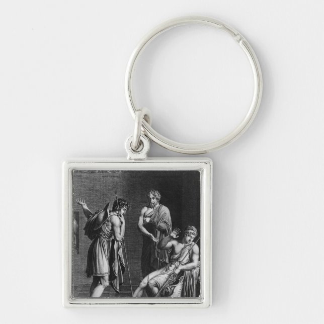 Orestes and Pyrrhus Key Ring (Front)
