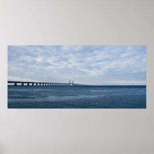 Oresund Bridge Poster