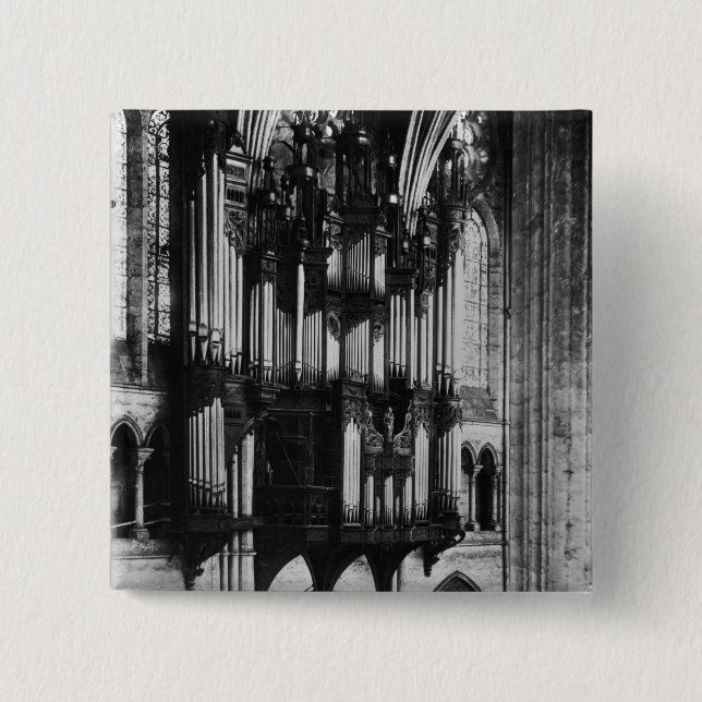 Organ 15 Cm Square Badge (Front)