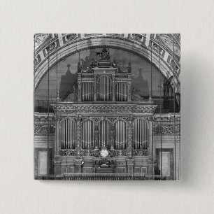 Organ 15 Cm Square Badge