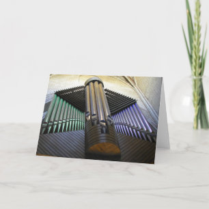 Organ, Cahors, France Card