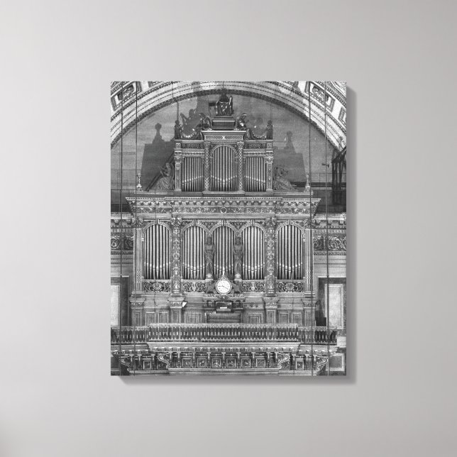 Organ Canvas Print (Front)