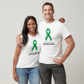 Organ Donation Advocate Ribbon White Men's T-Shirt (Unisex)
