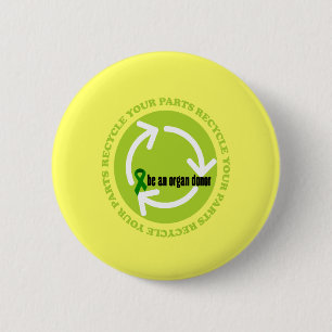 Organ Donation Awareness Button