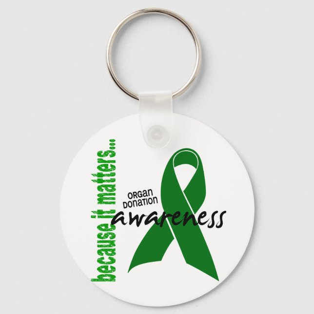 Organ Donation Awareness Key Ring (Front)