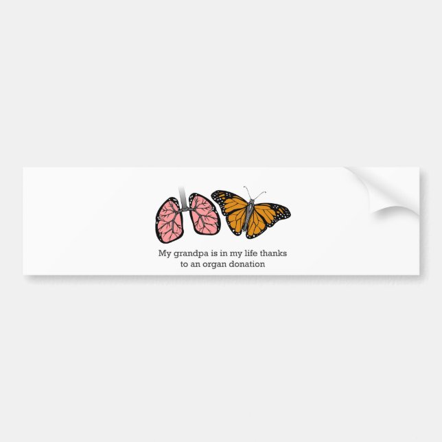 Organ donation bumper sticker (Front)