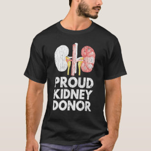 Organ Donation Proud Kidney Donor Graphic T-Shirt