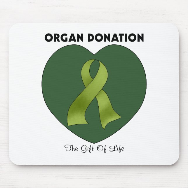 Organ Donation: The Gift Of Life Mouse Mat (Front)