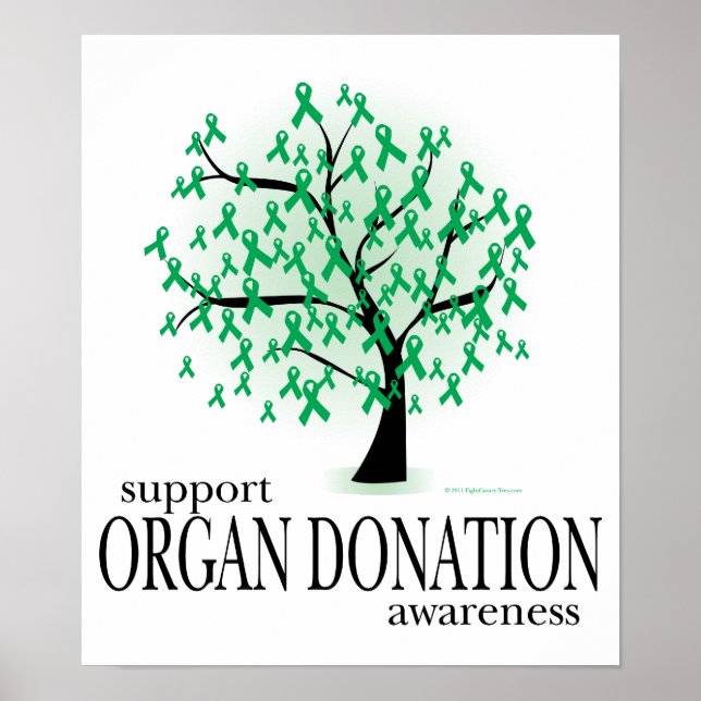 Organ Donation Tree Poster (Front)
