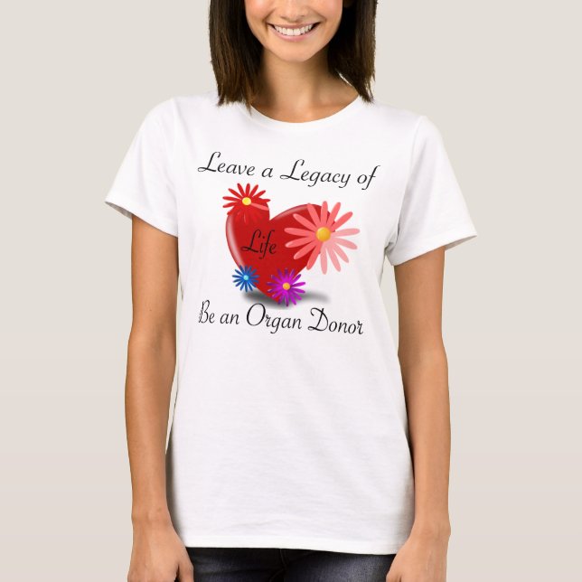 Organ Donation Women's T-Shirt (Front)