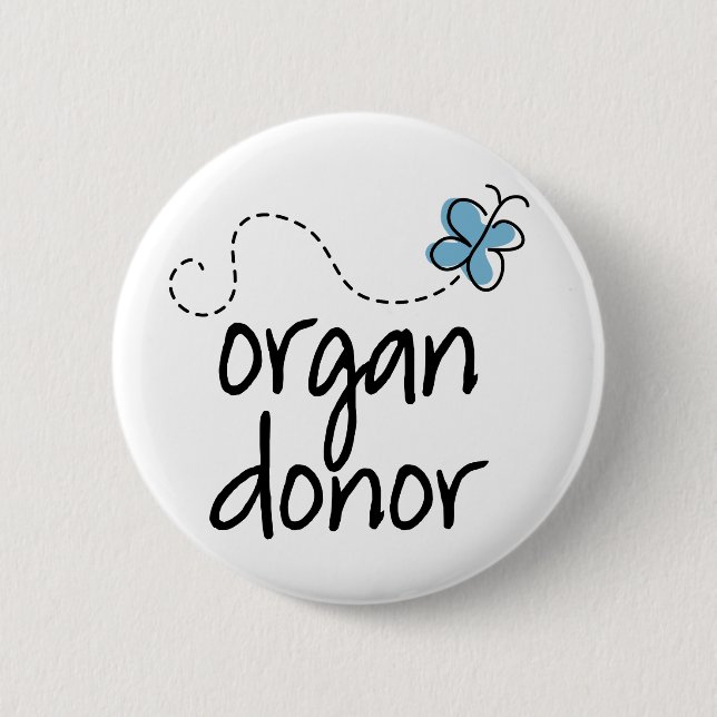 Organ Donor Button (Front)