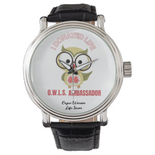 ORGAN DONOR E-WATCH WATCH