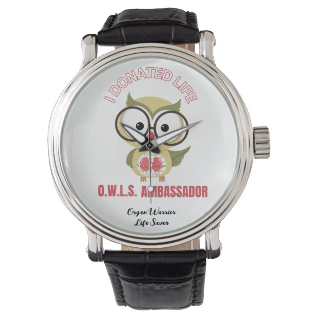 ORGAN DONOR E-WATCH WATCH (Front)
