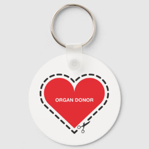 Organ Donor Keychain