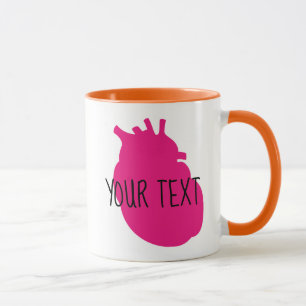 Organ Heart   Customisable Mug