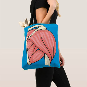 Organ Illustration Tote Bag