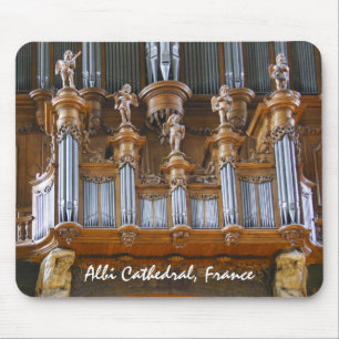 Organ in Albi Cathedral, France Mouse Mat