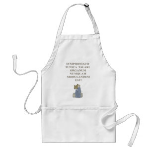 Organ joke apron