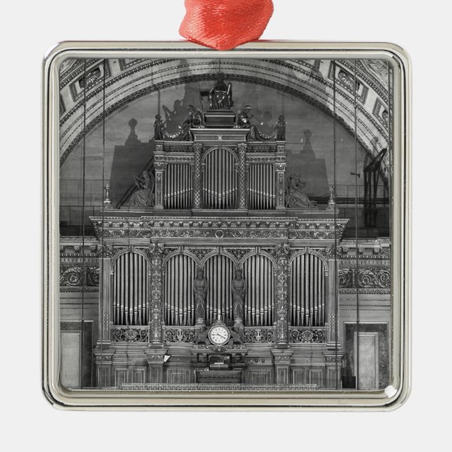 Organ Metal Tree Decoration (Front)