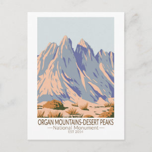 Organ Mountains Desert Peaks National Monument Postcard