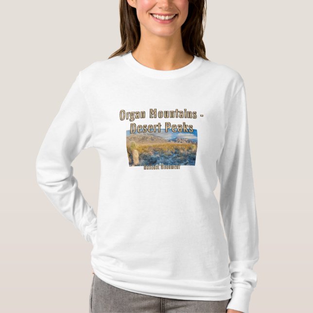 Organ Mountains Desert Peaks T-Shirt (Front)