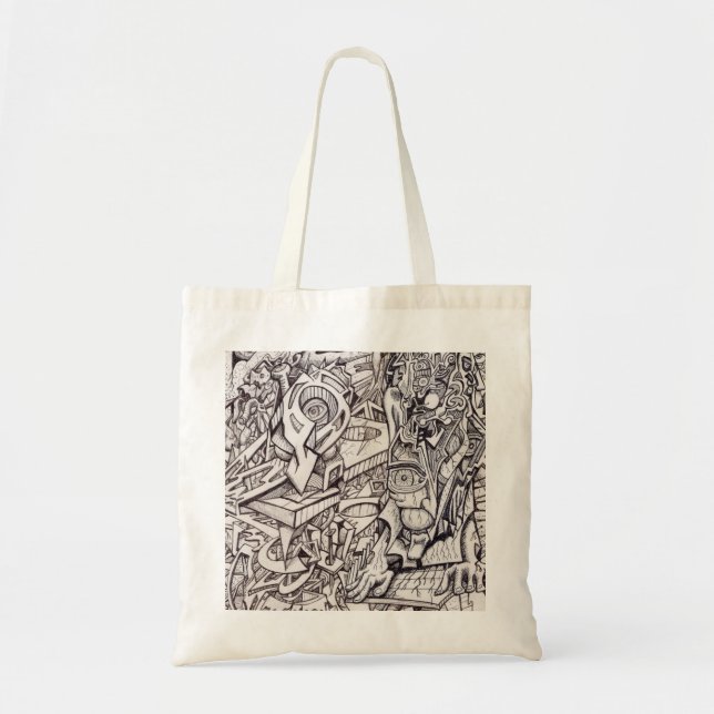 Organ of Worries Budget Tote Bag (Front)