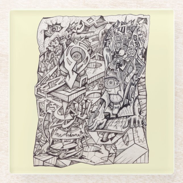 Organ of Worries  Coaster (Front)