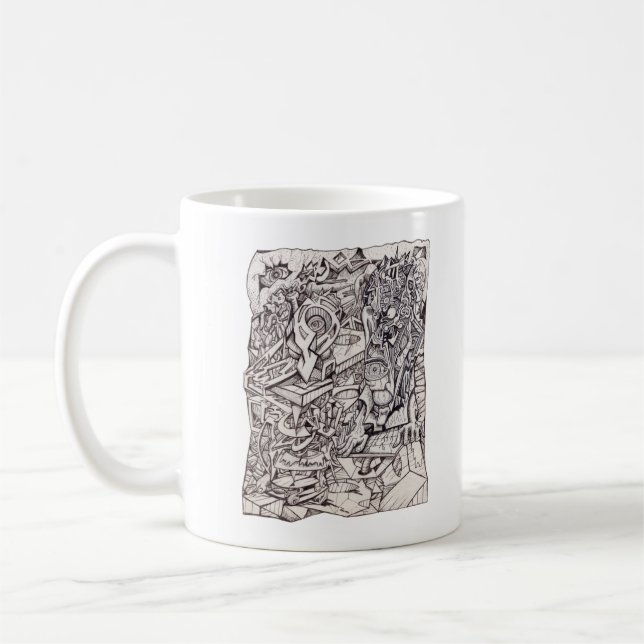 Organ of Worries  Coffee Mug (Left)