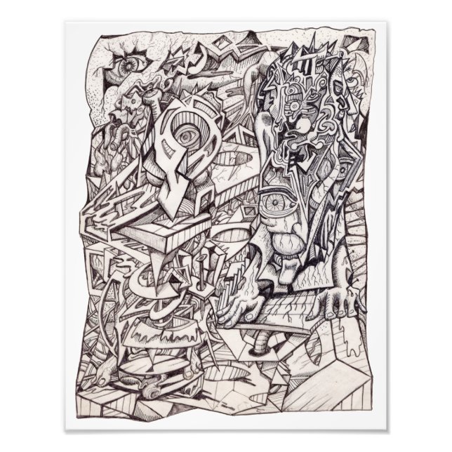 Organ of Worries Photo Print (Front)