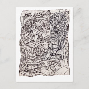 Organ of Worries  Postcard