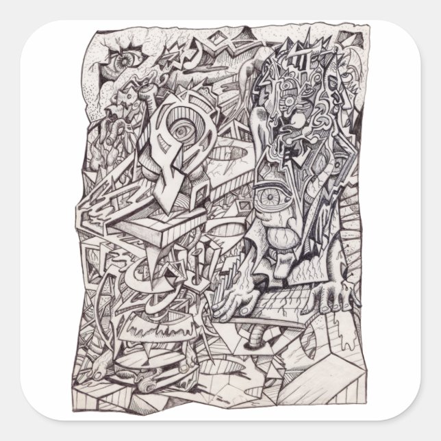 Organ of Worries Sticker (Front)