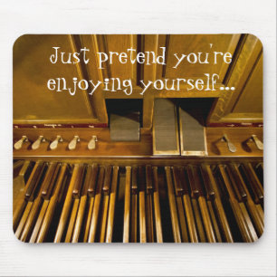Organ pedals mousepad for organists