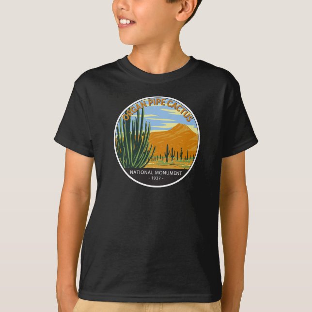 Organ Pipe Cactus National Monument Arizona T-Shir T-Shirt (Front)