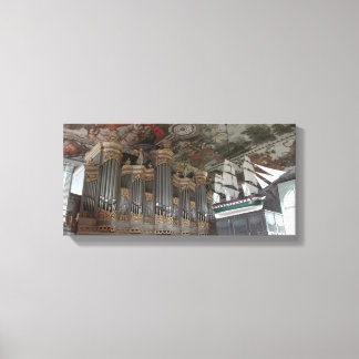 Organ pipe | Zazzle_Growshop. Canvas Print