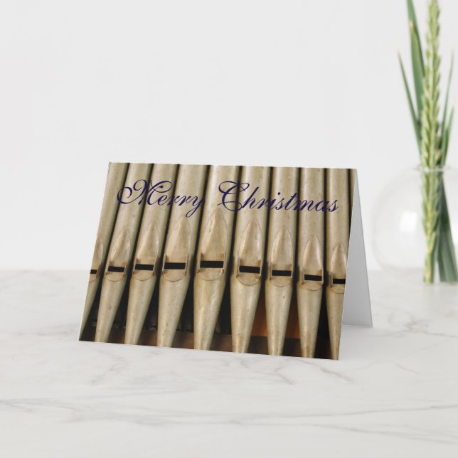 Organ Pipes Christmas Card (Front)