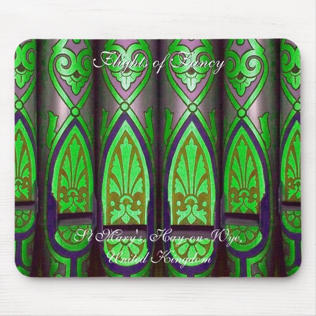 Organ pipes - Flights of Fancy Mouse Mat (Front)