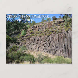 Organ Pipes Park, Victoria, Australia Postcard