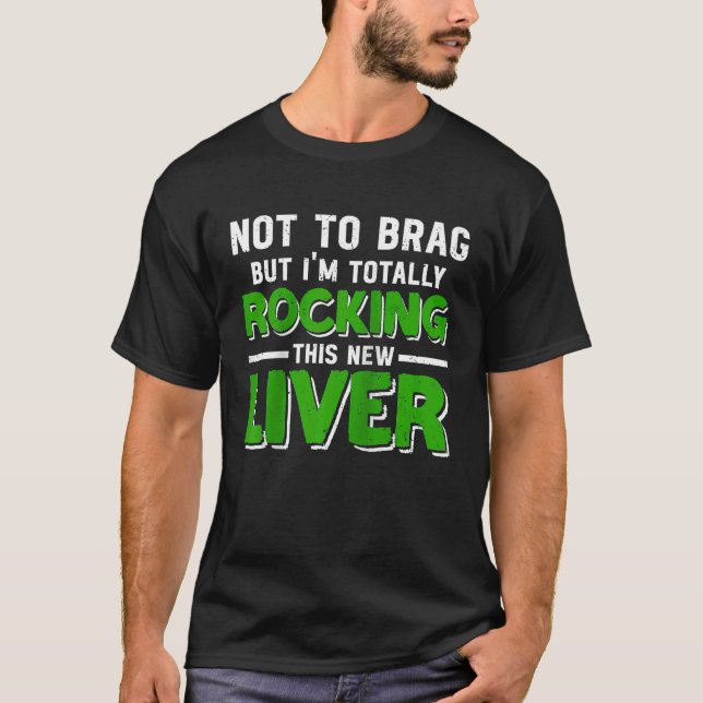 Organ Recipient Liver Transplant Survivor Liver Di T-Shirt (Front)