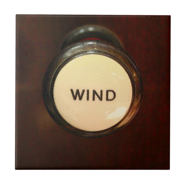 Organ wind stop tile or trivet (Front)