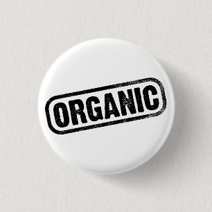 Organic 3 Cm Round Badge