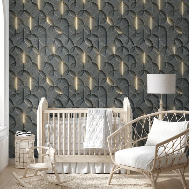 Organic 3D Wave Sculpture Wall Panels (Kids)