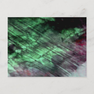 Organic abstract #1460 postcard