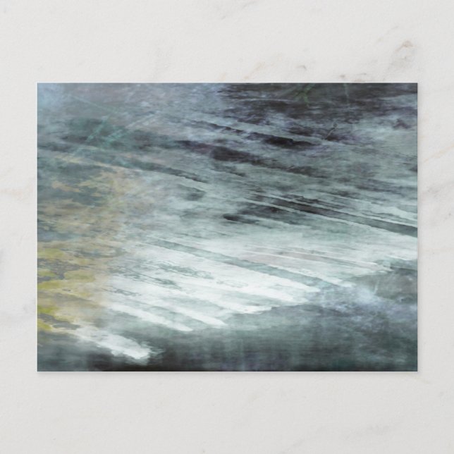 Organic abstract #1480 postcard (Front)