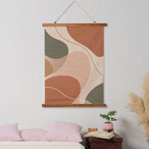 Organic Abstract Hanging Tapestry