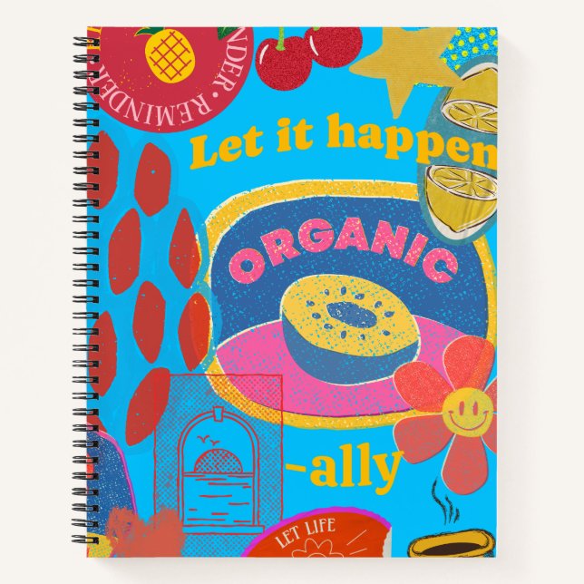 ORGANIC-ALLY Spiral Notebook (Front)
