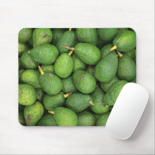 Organic avocados mouse mat