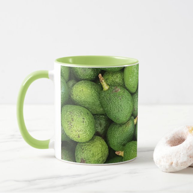 Organic avocados mug (With Donut)