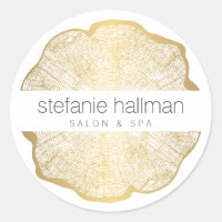 Organic Beauty Gold Tree Rings