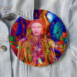 Organic Body Pinback Button