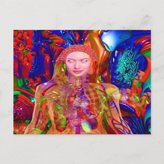 Organic Body Postcard (Front)